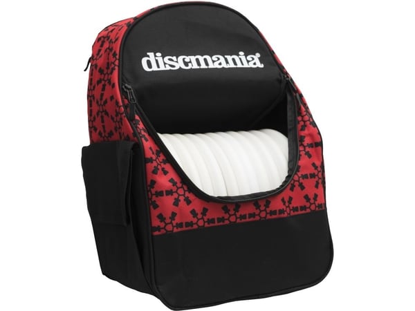 Discmania Discgolf DISCMANIA Ryggsekk Fanatic Go rød
