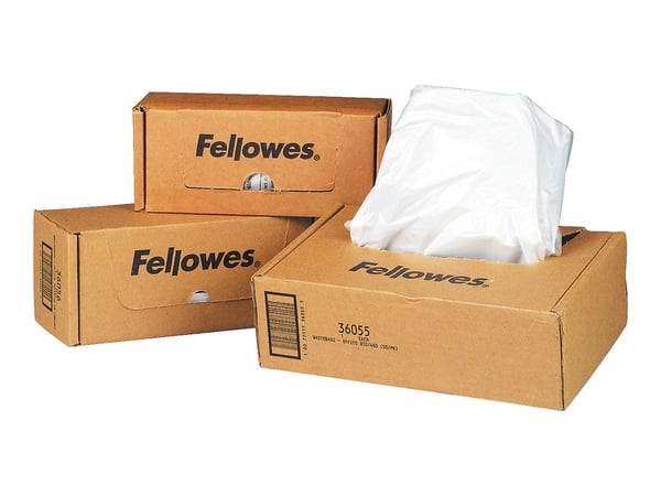 Fellowes 36055, Laukku, 165 L, Läpinäkyvä, 256 mm, 86 mm, 60 mm