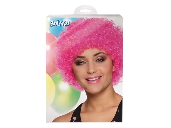 Boland Pop, Krøllete, Rosa, Kvinner, Polyester, Karneval, 125 g