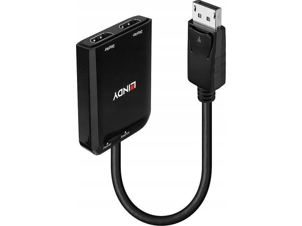 Lindy 38433, DisplayPort, 2 x HDMI, Hankjønn, Hunkjønn, Rett, Rett