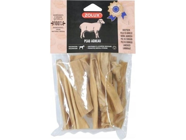 Zolux hundgodis lammhud 15 cm 200 g