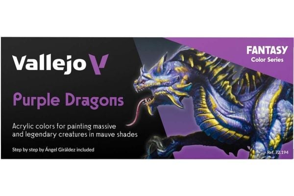 Vallejo Game Color 72.194 Purple Dragons (8x18 ml)