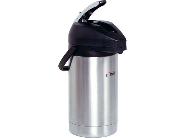 Bunn 3L Lever Action Airpot - Thermal server with pump