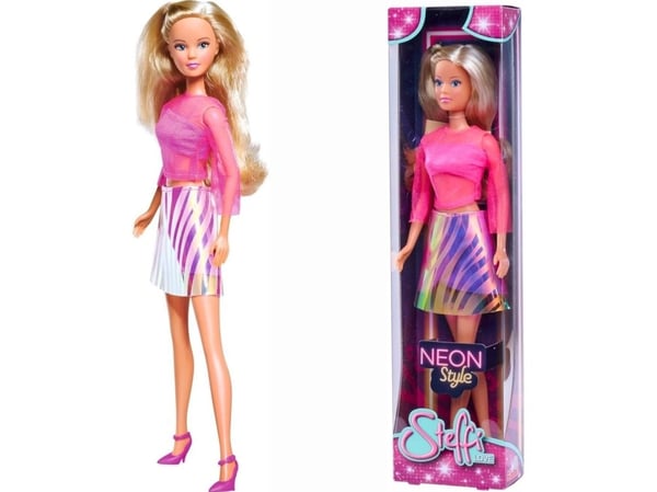 Simba Steffi Love Neon Style -nukke, 2 tyyppiä