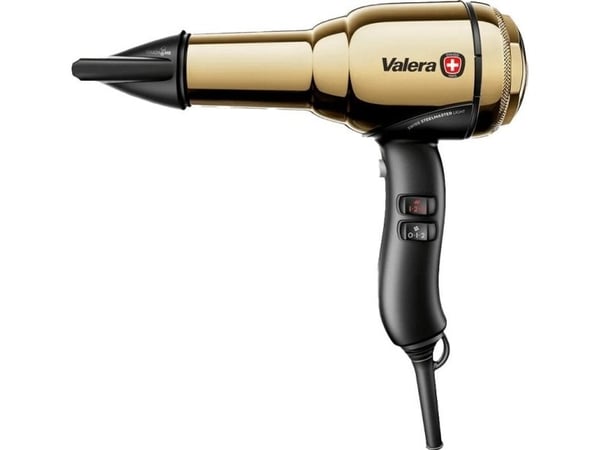 Valera Swiss Steelmaster Light hårføner SM 588.01 GD, svart/gull