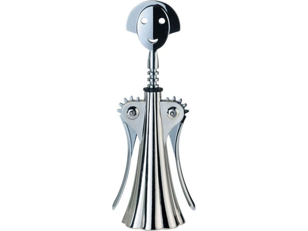 Alessi AM01 Z, Vinget korketrekker, Rustfritt stål, 245 mm