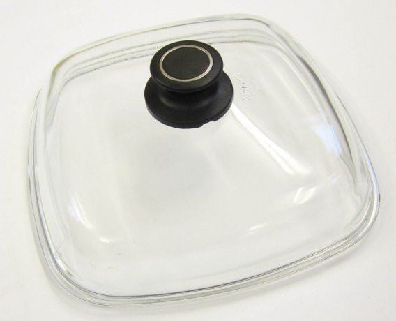 Kvadratisk glasslokk AMT Gastroguss 28 x 28 cm AMT E28Z1L2
