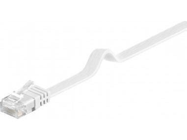 Goobay 95157, 15 m, Cat6, U/UTP (UTP), RJ-45, RJ-45, Hvit