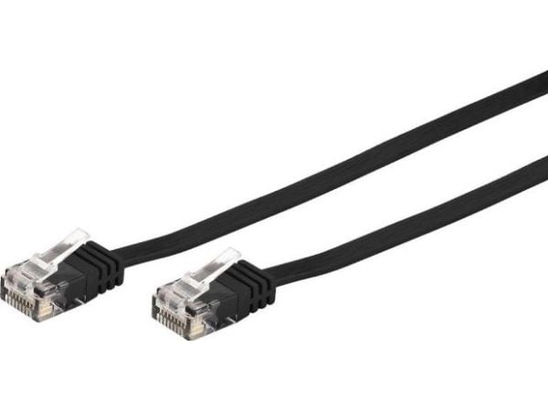 Goobay CAT6 U/UTP Flat 15m, 15m, Cat6, U/UTP (UTP), RJ-45, RJ-45
