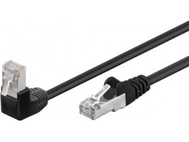 Goobay 94190, 5 m, Cat5e, F/UTP (FTP), RJ-45, RJ-45, Sort