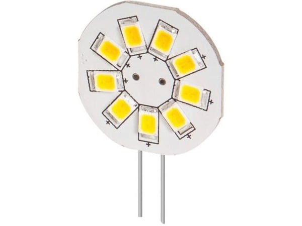 Goobay 30590, 1,5 W, G4, 150 lm, 30000 timer, Varm hvit