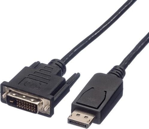 ROLINE 11.04.5619, 1,5 m, DisplayPort, DVI-D, Hankjønn, Hankjønn, Rett
