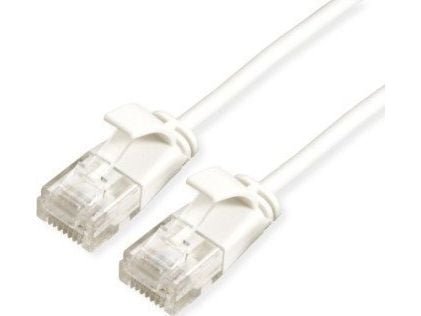 ROLINE 21.15.0982, 2 m, Cat6a, U/UTP (UTP), RJ-45, RJ-45, Hvit