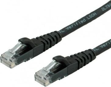 VALUE 7m UTP Cat.6a, 7 m, Cat6a, U/UTP (UTP), RJ-45, RJ-45, Sort