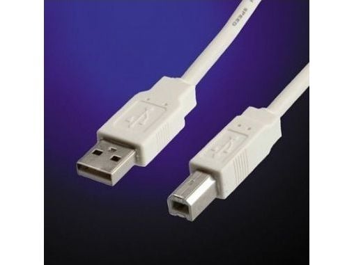 VALUE 11.99.8831, 3 m, USB A, USB B, USB 2.0, Uros/uros, Harmaa
