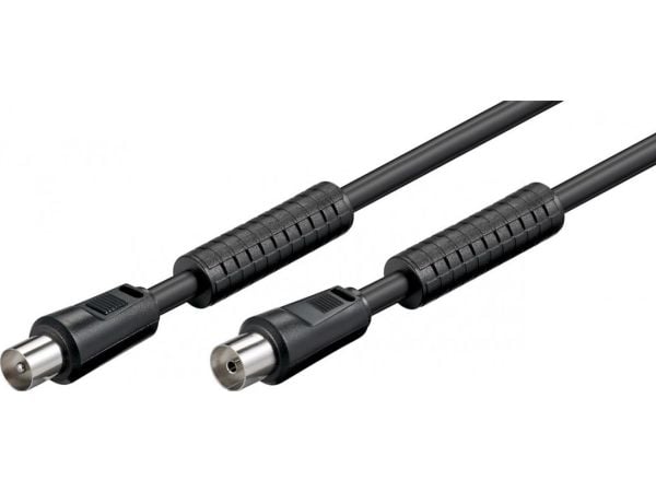 Goobay 2.5m AKM 250 B, 2.5 m, IEC/Coax, IEC/Coax, Lajittelu