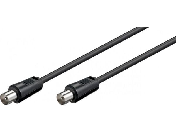 Goobay Goobay Antenna Cable (<70 dB), Double Shielded, 2.5 m,black