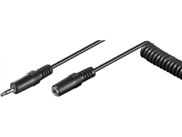 Goobay AVK 117-500 5.0m, 3.5mm, Hankjønn, 3.5mm, Hunkjønn, 5 m
