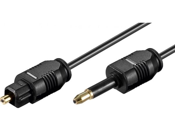 Goobay AVK 224-100 1.0m, 1 m, Toslink, 3.5mm