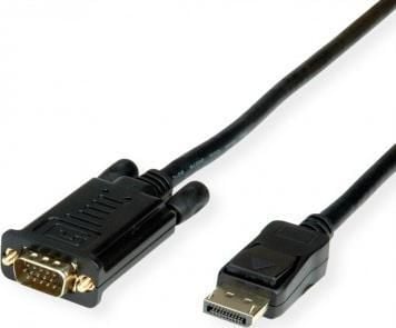 Value 11.99.5804, 5 m, DisplayPort, VGA (D-Sub), Hankjønn, Hankjønn, 1920 x 1080 piksler