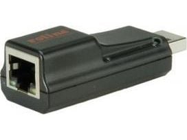 ROLINE USB 3.0 to Gigabit Ethernet Converter, Koblet med ledninger (ikke trådløs), USB, Ethernet, 1000 Mbit/s