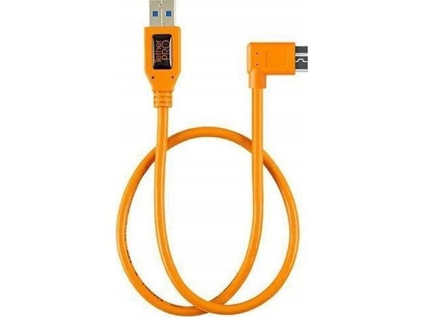 USB-kabel Tether Tools Pro USB 3.0 Micro-B (50 cm, orange)