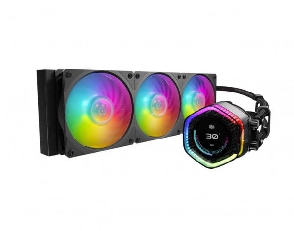 Cooler Master MasterLiquid 360 ION - prosessorin nestejäähdytysjärjestelmä - jäähdyttimen koko: 360 mm - (seuraaville: LGA1156, LGA1155, LGA1150, L...