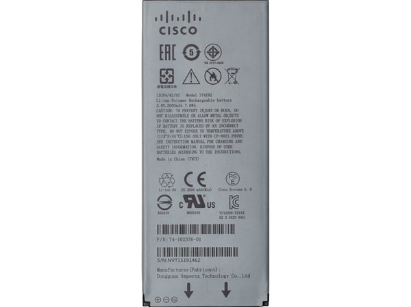 Cisco - Batteri - for IP Phone 8821