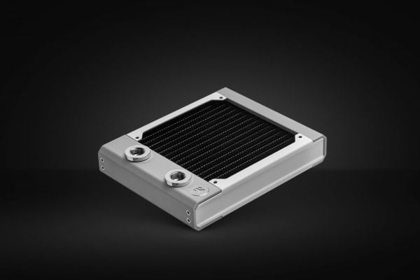 EK Water Blocks 3831109838952, Radiator, Messing, Kopper, Rustfritt stål, Hvit, 1/4", 1 stang, 130 mm