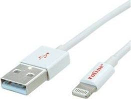 USB-kabel Roline USB-A – 1 m vit (JAB-2081282)