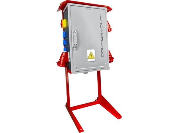 Doktorvolt OS-S/FI SET 2x32A 1x16A 8x230V rakennustelineen kytkinlaite Doktorvolt 7228