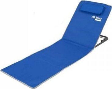 bigbuy outdoor matte blå sammenleggbar (130 x 48 x 43 cm)