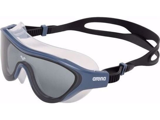 Arena svømmebriller/maske for svømmebasseng Arena Smoke Grey Black
