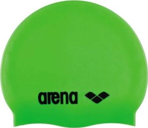 Arena Classic Silicone Junior, Sort, Grønn, Caps, Unisex, Barn, Svømming, Silikon