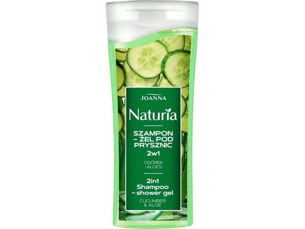 Joanna JOANNA Naturia Shampoo - Suihkugeeli 2in1 - Kurkku ja Aloe Vera 100ml