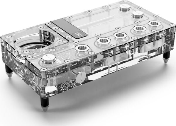 Alphacool Core Distro Plate 240 mm Oikea VPP/D5 - akryyli