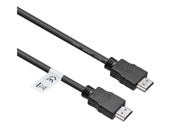 Neomounts - HDMI-kabel - HDMI hane till HDMI hane - 7.5 m - svart