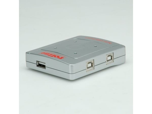 ROLINE 14.01.2338, USB 2.0, USB Type-B, 480 Mbit/s, Grå, Plastikk, 73 mm