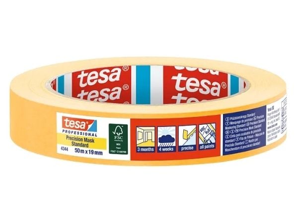 TESA Professional 4344, For generelle formål, Papir, Oransje, Metall, Plast, Gummi, Tre, Universell, Universell