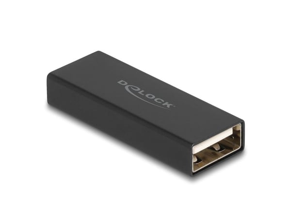 Delock - USB-hann-hunnveksler - USB (hunn) til USB (hunn) - svart