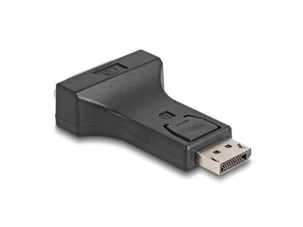 Delock Adapter DisplayPort 1.1 Stecker zu DVI Buchse Passiv schwarz