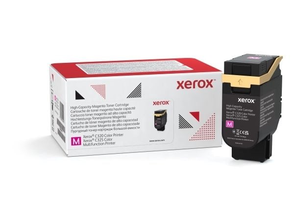 Xerox - Høykapasitets - magenta - original - boks - tonerpatron - for Xerox C325