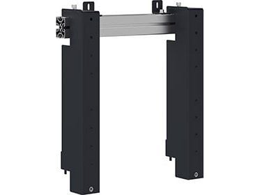 AG Neovo VWM-01 - Monteringssett (2 veggbraketter, monteringsarm) - for videovegg - aluminium, stål - svart og sølv - skjermstørrelse: 42"-65" - mo...