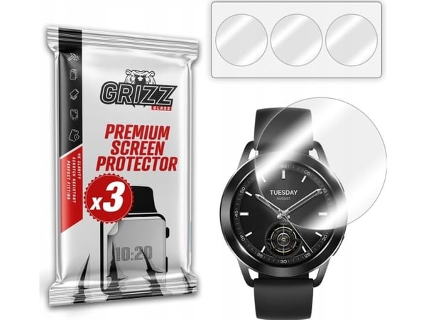 GrizzGlass GrizzGlass Hydrofilm hydrogelfilm for Xiaomi Watch S3