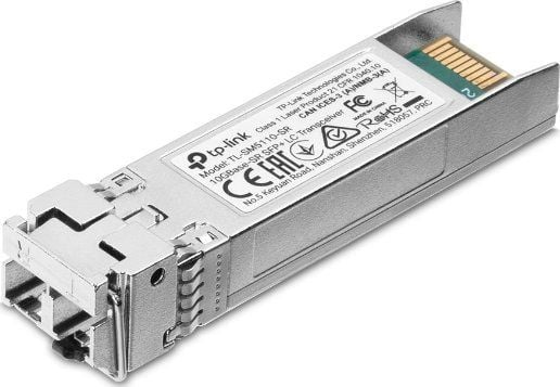 TP-Link SM6110-SR, Fiber optisk, 10000 Mbit/s, SFP+, LC (UPC), SR, 850 nm