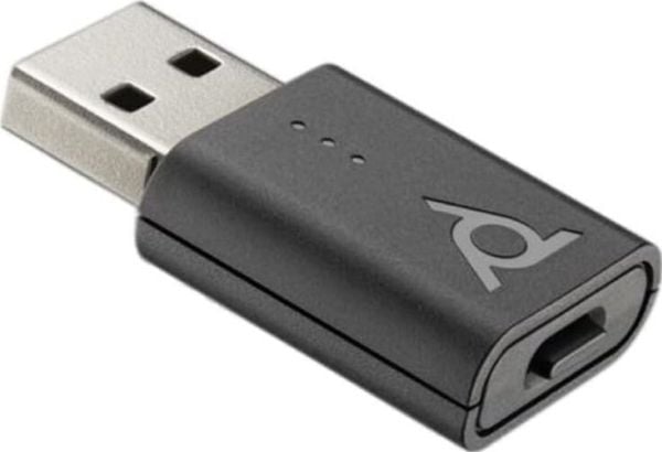 HP Poly Savi D400 - DECT-adapter for hodesett - UC, Microsoft Teams-sertifisert, DECT 1880-1900 MHz - Certified for Microsoft Teams