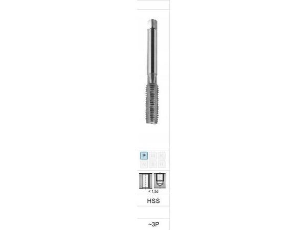 Fanar gjengeverktøy M22 NGMM/1 DIN-352D (6H) HSS - E1-131001-0220