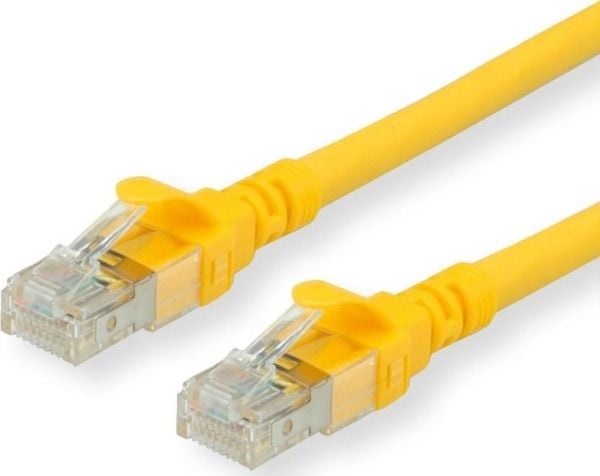 ROLINE 21152829, 20 m, Cat6a, S/FTP (S-STP), RJ-45, RJ-45, Gult