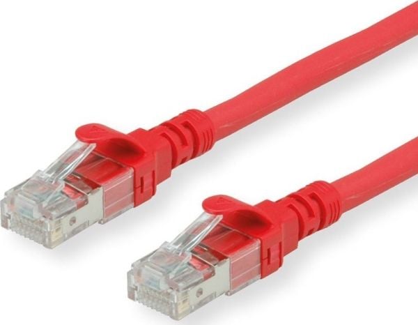 ROLINE 21152818, 15 m, Cat6a, S/FTP (S-STP), RJ-45, RJ-45, Punainen
