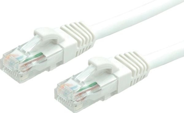 VALUE Cat6a 1.5m, 1,5 m, Cat6a, U/UTP (UTP), RJ-45, RJ-45, Hvit